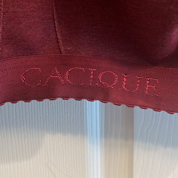 Cacique brand size 44DD unlined full coverage no wire bra - Picture 2 of 10